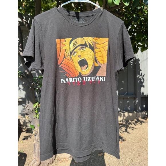 Naruto Shippuden Naruto Uzumaki Graphic Tee Sz M - Picture 1 of 4